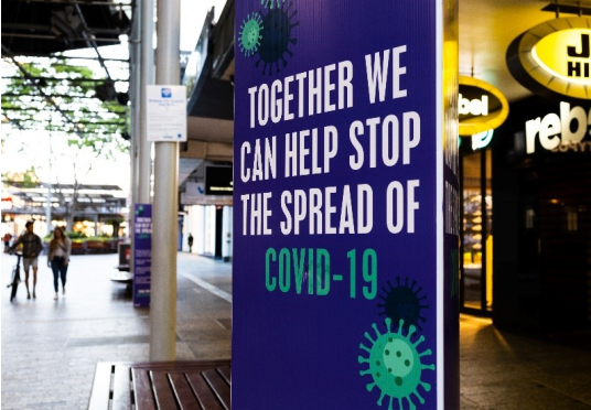 poster campaign social distancing