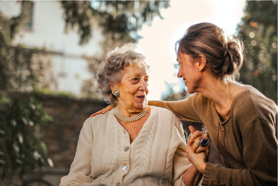carer caring friends